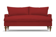 Saxon Apartment Size Sofa :: Leg Finish: Pecan / Size: Apartment Size  - 72&quot;w