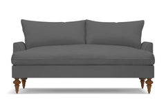 Saxon Apartment Size Sofa :: Leg Finish: Pecan / Size: Apartment Size  - 72&quot;w