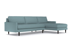 Scott 2pc Sectional Sofa :: Leg Finish: Espresso / Configuration: RAF - Chaise on the Right