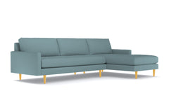 Scott 2pc Sectional Sofa :: Leg Finish: Natural / Configuration: RAF - Chaise on the Right