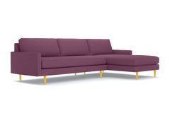 Scott 2pc Sectional Sofa :: Leg Finish: Natural / Configuration: RAF - Chaise on the Right