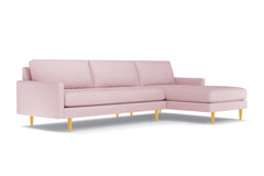 Scott 2pc Sectional Sofa :: Leg Finish: Natural / Configuration: RAF - Chaise on the Right