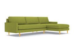 Scott 2pc Sectional Sofa :: Leg Finish: Natural / Configuration: RAF - Chaise on the Right