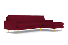 Scott 2pc Sectional Sofa :: Leg Finish: Natural / Configuration: RAF - Chaise on the Right