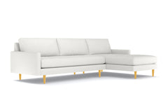 Scott 2pc Sectional Sofa :: Leg Finish: Natural / Configuration: RAF - Chaise on the Right