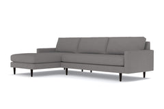 Scott 2pc Sectional Sofa :: Leg Finish: Espresso / Configuration: LAF - Chaise on the Left