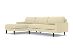 Scott 2pc Sectional Sofa :: Leg Finish: Espresso / Configuration: LAF - Chaise on the Left