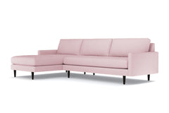 Scott 2pc Sectional Sofa :: Leg Finish: Espresso / Configuration: LAF - Chaise on the Left