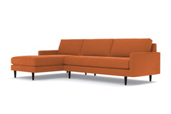 Scott 2pc Sectional Sofa :: Leg Finish: Espresso / Configuration: LAF - Chaise on the Left