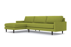 Scott 2pc Sectional Sofa :: Leg Finish: Espresso / Configuration: LAF - Chaise on the Left