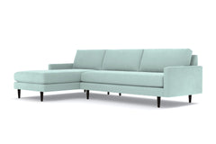 Scott 2pc Sectional Sofa :: Leg Finish: Espresso / Configuration: LAF - Chaise on the Left