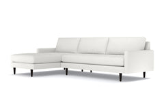 Scott 2pc Sectional Sofa :: Leg Finish: Espresso / Configuration: LAF - Chaise on the Left