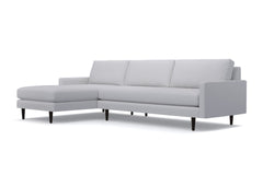 Scott 2pc Sectional Sofa :: Leg Finish: Espresso / Configuration: LAF - Chaise on the Left