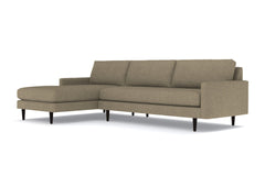 Scott 2pc Sectional Sofa :: Leg Finish: Espresso / Configuration: LAF - Chaise on the Left