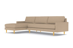 Scott 2pc Sectional Sofa :: Leg Finish: Natural / Configuration: LAF - Chaise on the Left