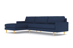 Scott 2pc Sectional Sofa :: Leg Finish: Natural / Configuration: LAF - Chaise on the Left