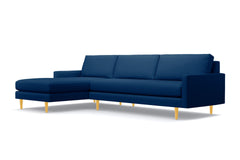 Scott 2pc Sectional Sofa :: Leg Finish: Natural / Configuration: LAF - Chaise on the Left