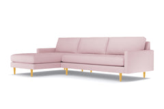 Scott 2pc Sectional Sofa :: Leg Finish: Natural / Configuration: LAF - Chaise on the Left