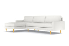 Scott 2pc Sectional Sofa :: Leg Finish: Natural / Configuration: LAF - Chaise on the Left