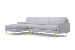 Scott 2pc Sectional Sofa :: Leg Finish: Natural / Configuration: LAF - Chaise on the Left