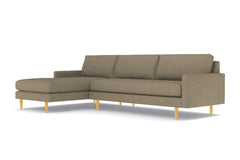 Scott 2pc Sectional Sofa :: Leg Finish: Natural / Configuration: LAF - Chaise on the Left