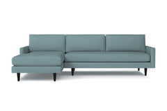 Scott 2pc Sectional Sofa :: Leg Finish: Espresso / Configuration: LAF - Chaise on the Left