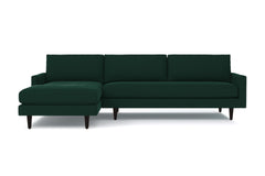 Scott 2pc Sectional Sofa :: Leg Finish: Espresso / Configuration: LAF - Chaise on the Left