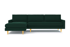 Scott 2pc Sectional Sofa :: Leg Finish: Natural / Configuration: LAF - Chaise on the Left