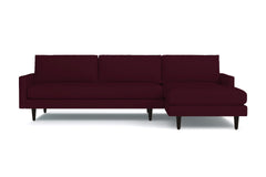 Scott 2pc Sectional Sofa :: Leg Finish: Espresso / Configuration: RAF - Chaise on the Right