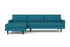 Scott 2pc Sectional Sofa :: Leg Finish: Espresso / Configuration: LAF - Chaise on the Left