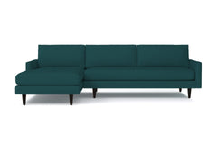 Scott 2pc Sectional Sofa :: Leg Finish: Espresso / Configuration: LAF - Chaise on the Left