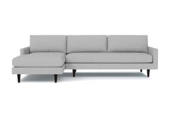 Scott 2pc Sectional Sofa :: Leg Finish: Espresso / Configuration: LAF - Chaise on the Left