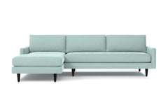 Scott 2pc Sectional Sofa :: Leg Finish: Espresso / Configuration: LAF - Chaise on the Left