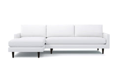 Scott 2pc Sectional Sofa :: Leg Finish: Espresso / Configuration: LAF - Chaise on the Left