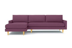 Scott 2pc Sectional Sofa :: Leg Finish: Natural / Configuration: LAF - Chaise on the Left