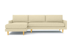 Scott 2pc Sectional Sofa :: Leg Finish: Natural / Configuration: LAF - Chaise on the Left