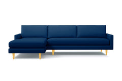 Scott 2pc Sectional Sofa :: Leg Finish: Natural / Configuration: LAF - Chaise on the Left