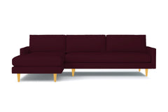 Scott 2pc Sectional Sofa :: Leg Finish: Natural / Configuration: LAF - Chaise on the Left