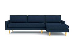 Scott 2pc Sectional Sofa :: Leg Finish: Natural / Configuration: RAF - Chaise on the Right