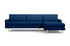 Scott 2pc Sectional Sofa :: Leg Finish: Natural / Configuration: RAF - Chaise on the Right