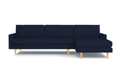 Scott 2pc Sectional Sofa :: Leg Finish: Natural / Configuration: RAF - Chaise on the Right