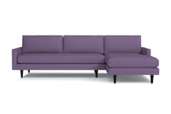 Scott 2pc Sectional Sofa :: Leg Finish: Espresso / Configuration: RAF - Chaise on the Right