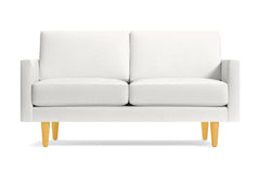 Scott Loveseat :: Leg Finish: Natural / Size: Loveseat - 56&quot;w