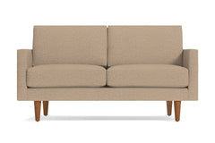 Scott Loveseat :: Leg Finish: Pecan / Size: Loveseat - 56&quot;w