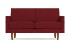 Scott Loveseat :: Leg Finish: Pecan / Size: Loveseat - 56&quot;w