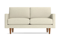 Scott Loveseat :: Leg Finish: Pecan / Size: Loveseat - 56&quot;w