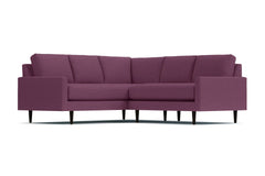 Scott 2pc L-Sectional w/ Loveseat :: Leg Finish: Espresso