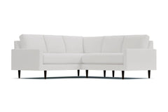 Scott 2pc L-Sectional w/ Loveseat :: Leg Finish: Espresso