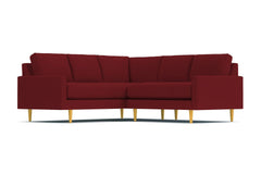 Scott 2pc L-Sectional w/ Loveseat :: Leg Finish: Natural