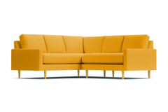 Scott 2pc L-Sectional Sofa :: Leg Finish: Natural